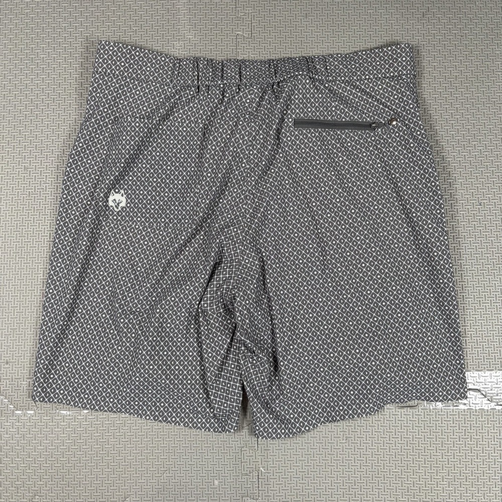 Greyson Shorts Mens 34 Geometric Shapes Performance Stretch Golf Chino - Picture 3 of 8
